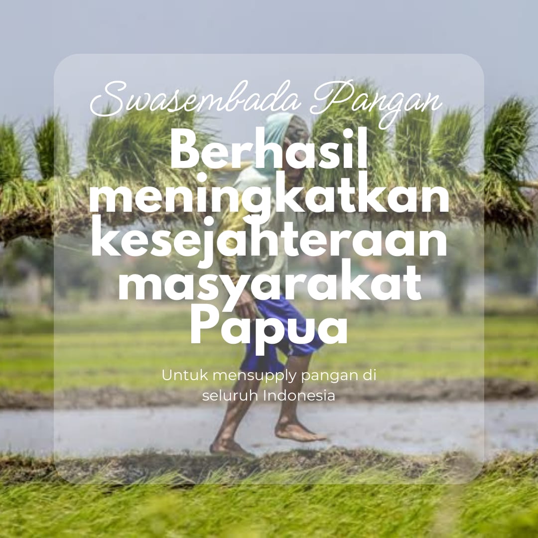 chleoouk's tweet photo. Program ini juga membuka lapangan pekerjaan baru, mendorong peningkatan kesejahteraan, dan memperkuat ekonomi lokal melalui pemberdayaan petani #PresidenPrabowo #SwasembadaPangan #PrabowoSubianto #PercepatanPembangunan #PapuaMaju
#IndonesiaKuat
#IndonesiaMaju https://t.co/eJR2Dqss3v