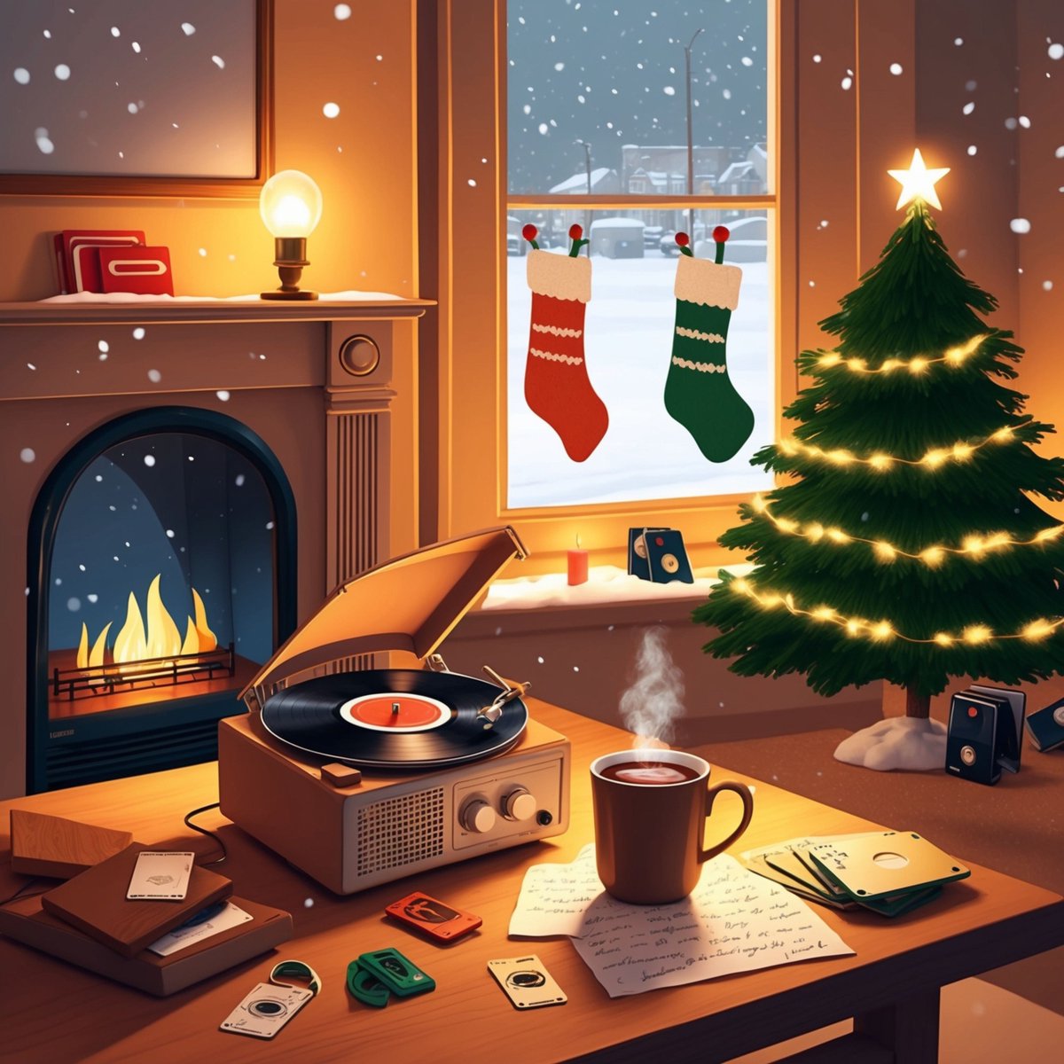 MayorBoss's tweet photo. 🎄✨ Cozy Up With My Christmas Lofi Album! ❄️🎶

Add chill vibes to your holiday season. Perfect for relaxing, wrapping gifts, or sipping cocoa!

🎧 Now streaming on Apple Music 🍎
👉 https://t.co/CYFofWRV9s
#ChristmasLofi #HolidayBeats #NowPlaying https://t.co/2wXGgoLGgA