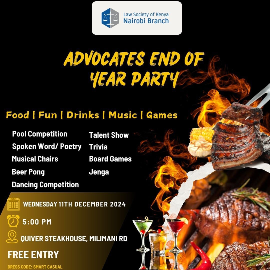 Dear Advocates,please don't stay in the house like sufurias ,tuko na fom and it's absolutely free🕺💃11/12/2024.