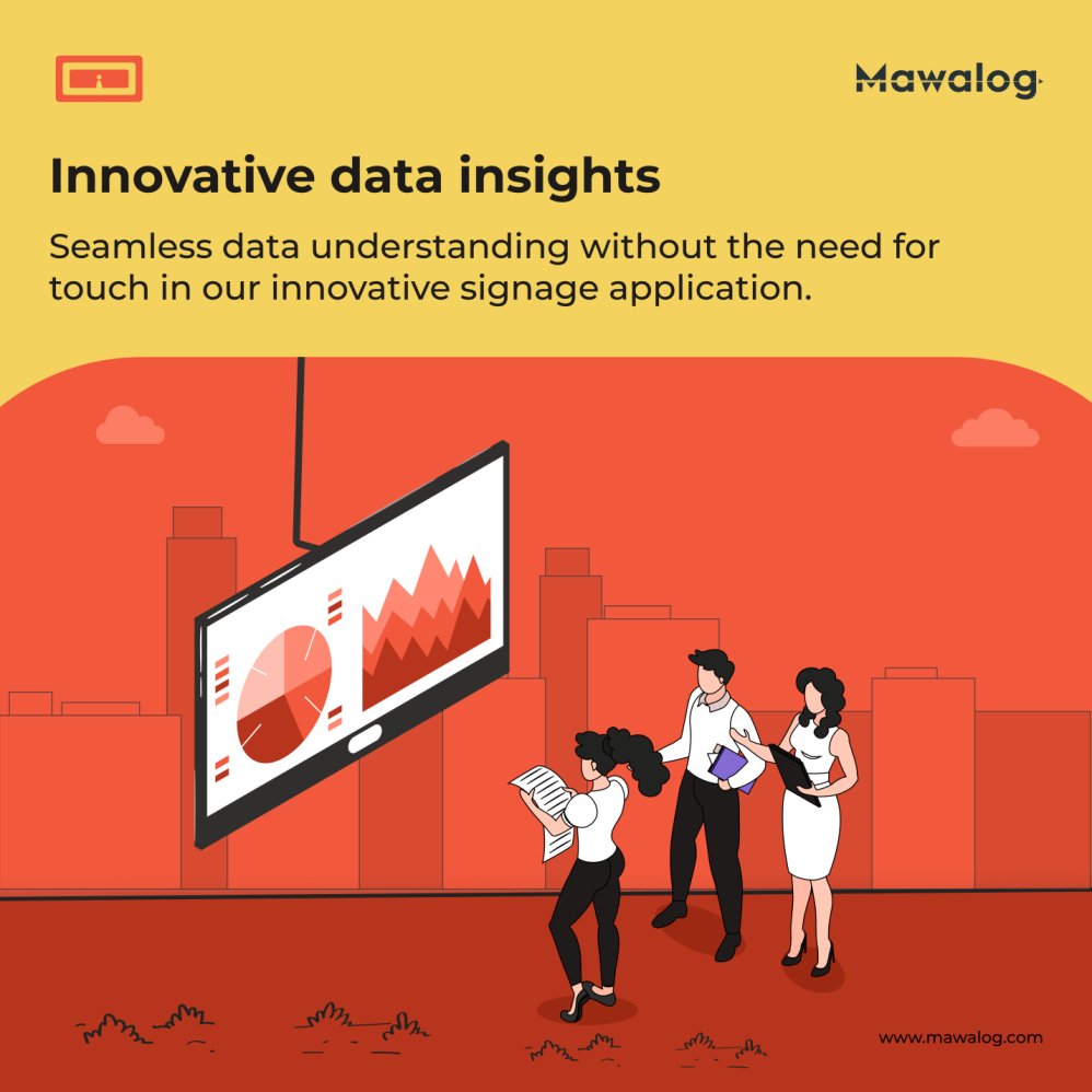 mawalogone's tweet image. Touchless Brilliance Redefines Data Insights with Smart Signage

For More Details, visit here: mawalog.com/signage

#InnovativeData #TouchFreeTech #lentera #mawalogone #mawalog #Gate #Dock #Signage