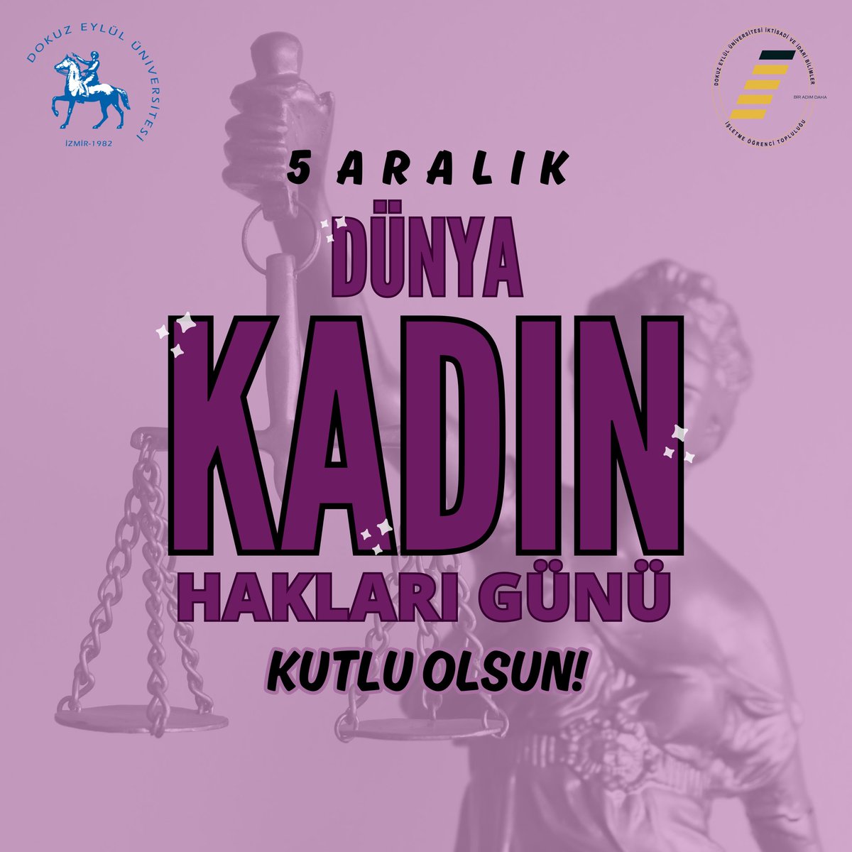 deuisletme's tweet photo. "Şuna inanmak gerekir ki, dünya yüzünde gördüğümüz her şey kadının eseridir."
Mustafa Kemal Atatürk’ün bu ölümsüz sözleri, kadınların toplumdaki vazgeçilmez rolünü en güzel şekilde ifade etmektedir.🫶🏻
Dünya Kadın Hakları Günü kutlu olsun!💛 https://t.co/EJRnu7ipOD