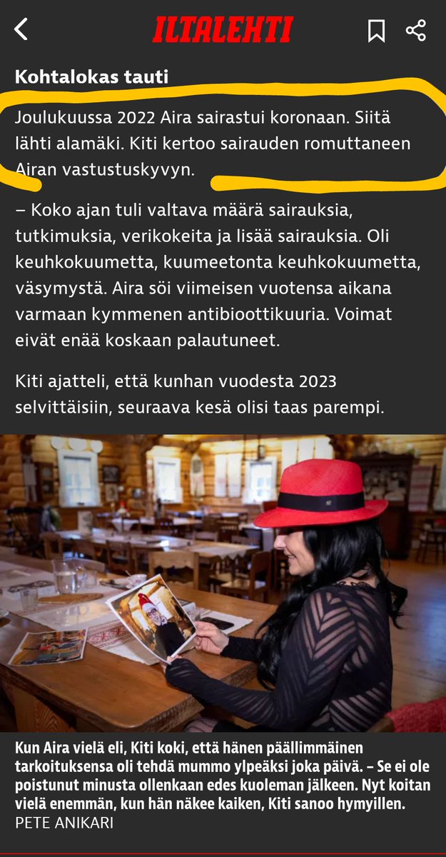 JuhaPahkamaa's tweet photo. Minua ei kiinnosta alarmisointi, vain faktat, ja ne faktat näyttävät ikäviltä/kalliilta.

Alla tapaukset iäkkäitä, mutta kun seurannut #korona sairastaneita, immuunipuolustus voi ottaa osumaa nuorillakin (infektiokierre, reuma, diabetes...), mutta ikä nostanee riskejä eksponent. https://t.co/C4MSl020R6