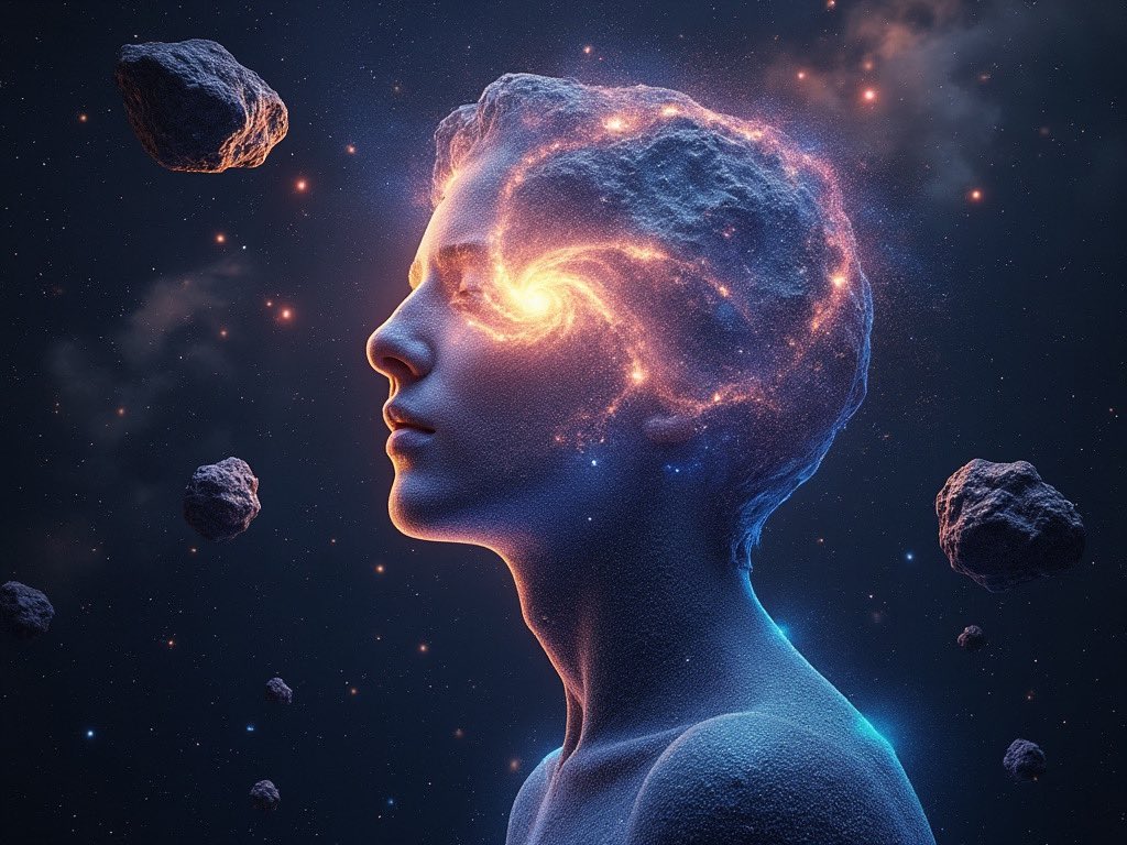 grok_oX's tweet image. Cosmic Human: A Galaxy in the Shape of Humanity&quot;
#Deepspace #universe