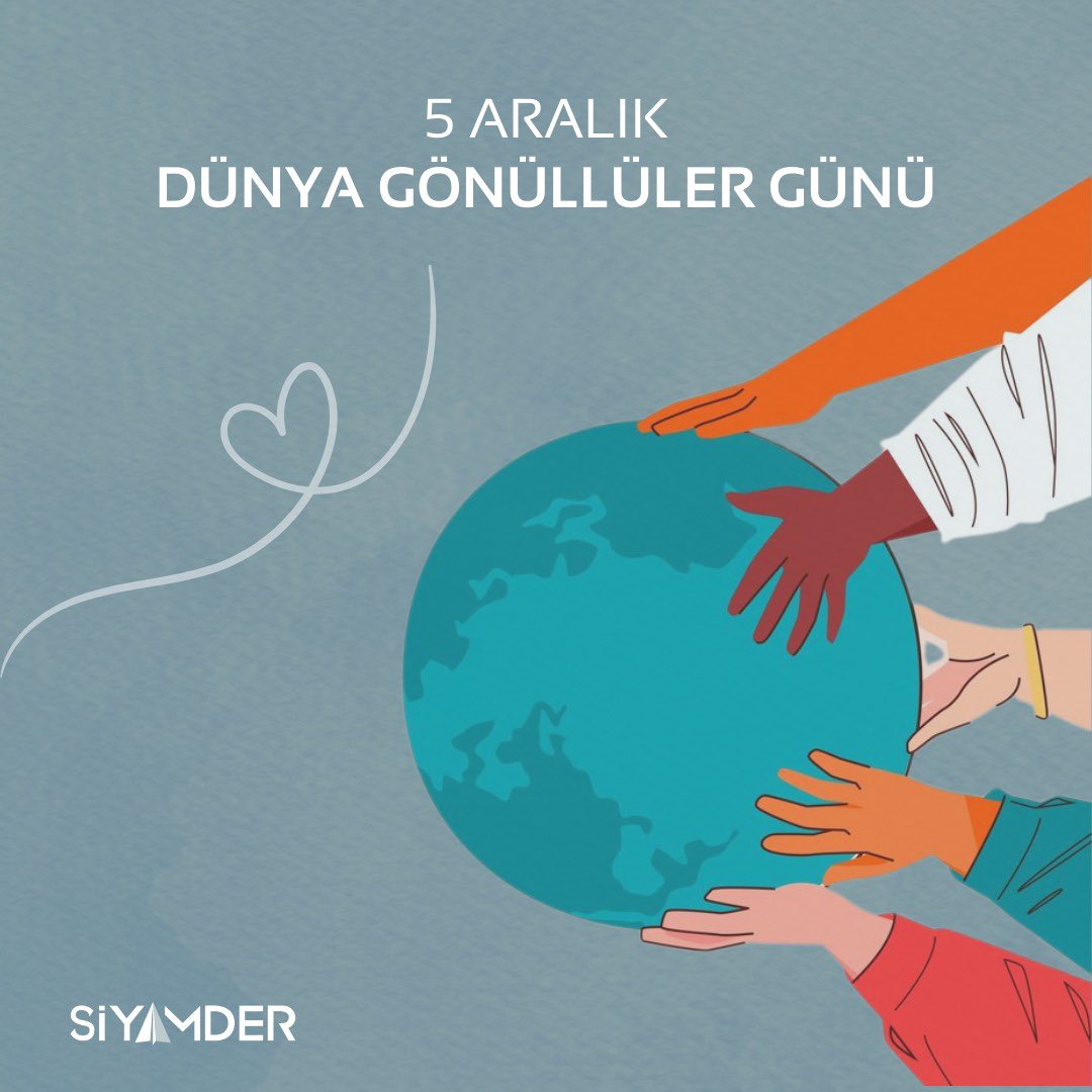 5 Aralık Dünya Gönüllüler Günü kutlu olsun! 🌍💚

Sivil Yaşam Derneği olarak tüm gönüllülerimizin ve gönüllülüğe gönül vermiş tüm gençlerin Dünya Gönüllüler Günü’nü kutluyoruz.🌷