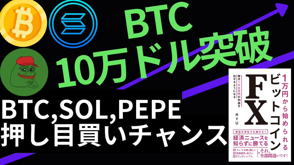 1万円から始められるビットコインFX」著者 ビットコインFXトレーダーRyu (@btcfxryu) / Posts / X