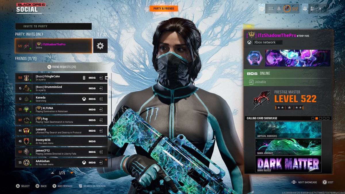 All mastery camos and level 500!!✅