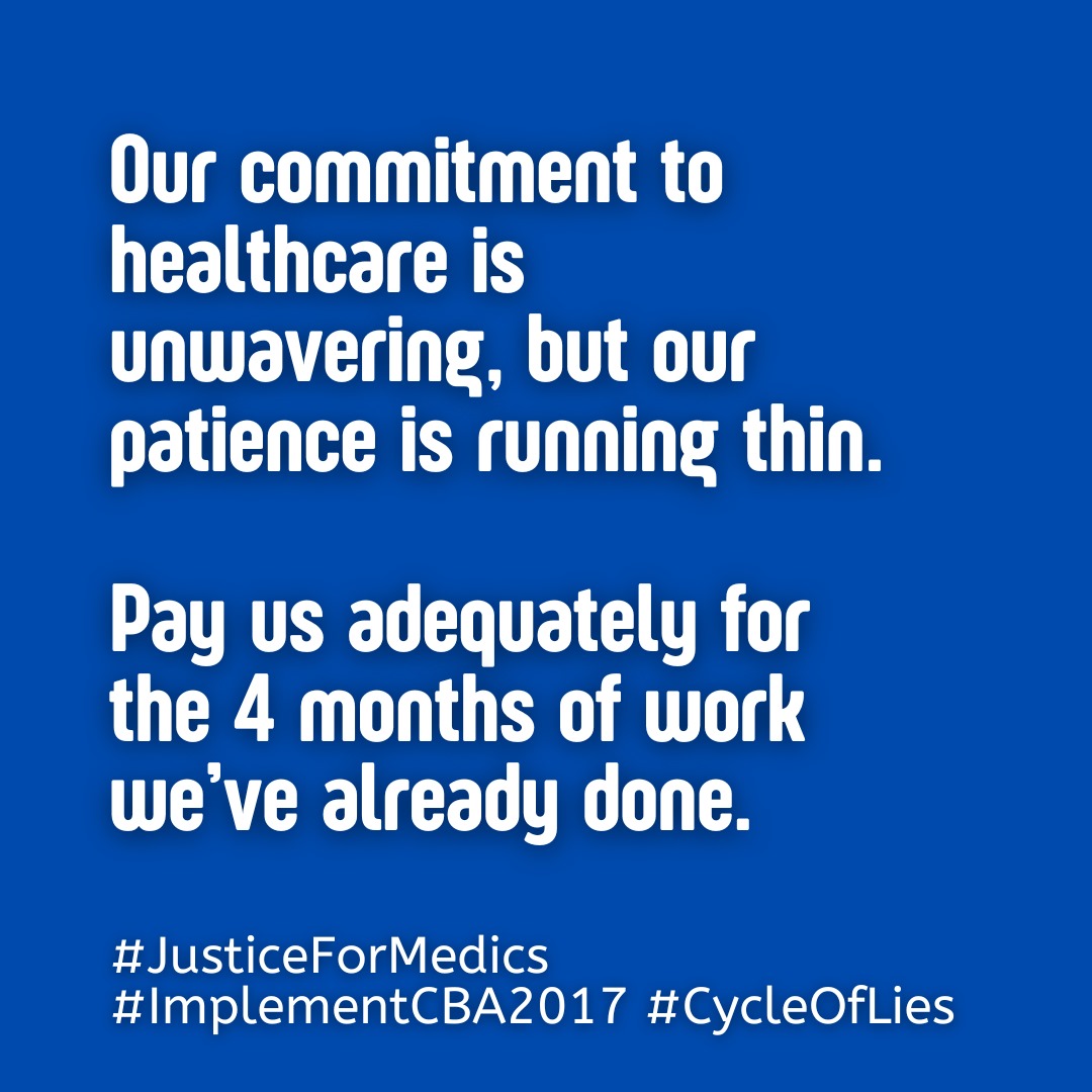 IbrahimJim92193's tweet photo. @WilliamsRuto @DeboraBarasa @KimtaiHarry @psmuthoni Our commitment to healthcare is unwavering, but our patience is running thin. Pay us adequately for
the 4 months of work we've already done.
#JusticeForMedics
#ImplementCBA2017 #CycleOfLies https://t.co/sCUOe5aZ3X
