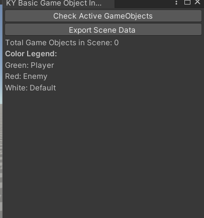 krishnamohan_y3's tweet photo. Excited to announce my new Basic Game Object Inspector Tool for Unity!   

Easily check active game objects, view them with color codes, and export scene data with just a click.
  https://t.co/b1Am3CvXh0…

 #Unity #GameDev #IndieDev #GameDevelopmentTools https://t.co/xdooDL1Sr3
