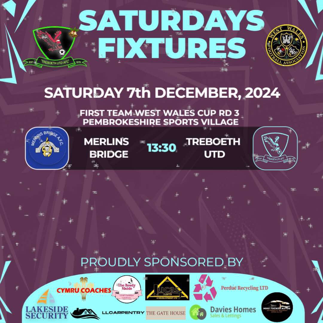 .<a href="/merlinsbridge/">Merlins Bridge AFC</a> away for us sat #awayday #uppaboeth🦅
