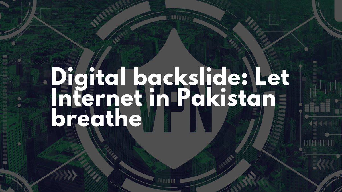 bytesforall's tweet image. Digital backslide: Let Internet in Pakistan breathe. New public statement by Bytes For All, Pakistan. 

bytesforall.pk/post/digital-b…

#NetFreedom #InternetShutdown #KillSwitch #Pakistan