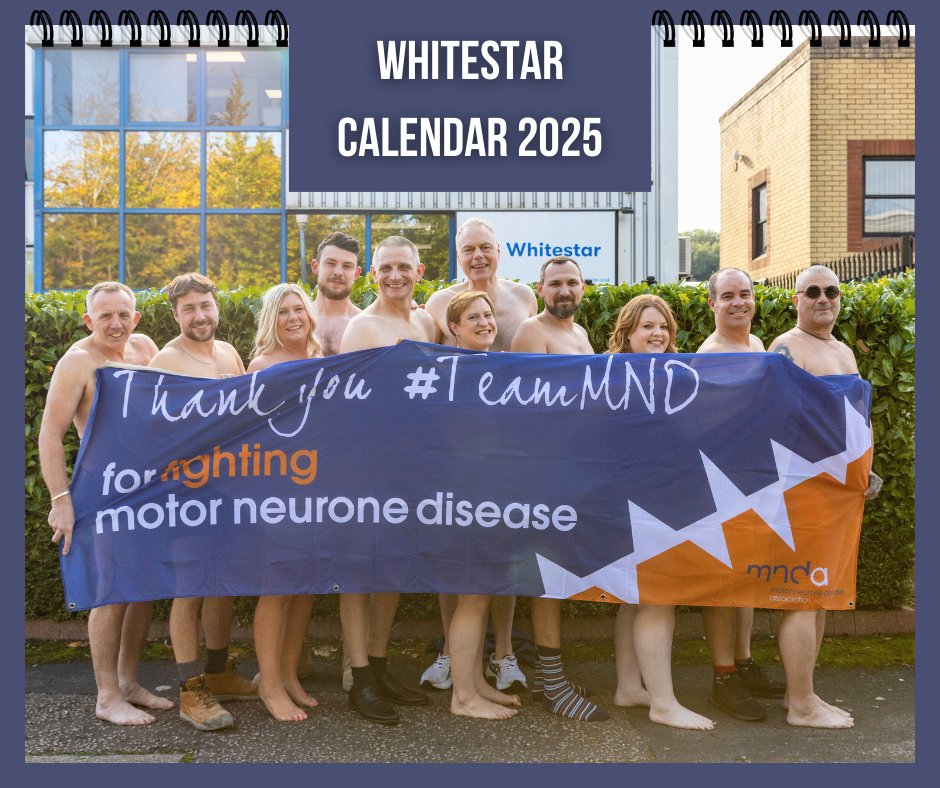 Whitestar_Tweet's tweet photo. 🚨 It’s here! 🚨 The Whitestar Team’s Naked Charity Calendar is now available, celebrating 25 years of Whitestar with a cheeky twist! 🍑

12 brave souls, including directors, electricians, and engineers, dared to bare for a great cause: raising money for the Motor Neurone Dis ... https://t.co/6IgyPQ0SIv