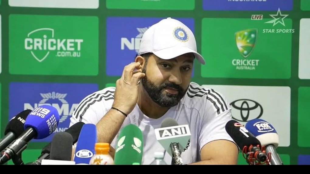 Rohit Sharma said - "The way KL Rahul batted in first Test Match, I was watching from home with new born baby on arms. He played brilliantly, so there is no need to change now" ❤