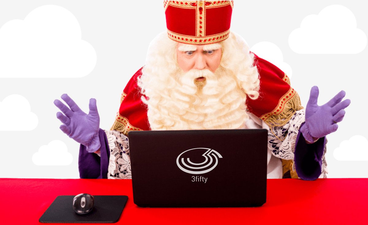 3fiftyBV's tweet photo. Is jouw IT-omgeving net zo oud als Sinterklaas? 👴🏻
Wij helpen jou om de eerste stappen naar de cloud te zetten!

🔗 https://t.co/p63jBFHYvc https://t.co/hkirQ1yh0z