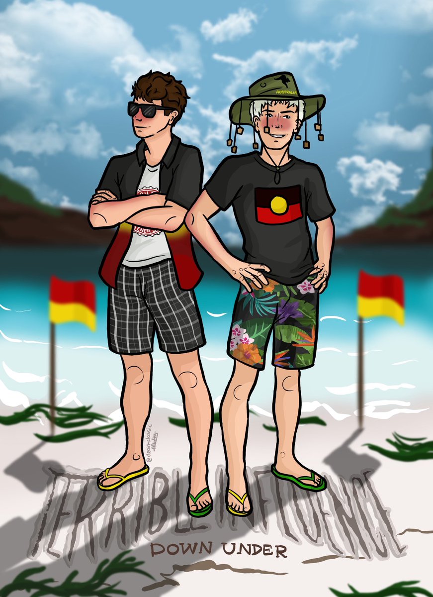 deathclassic___'s tweet photo. cant wait for TIT DOWN UNDER 

@AmazingPhil @danielhowell 

#phanart https://t.co/G2IK6gbmWX