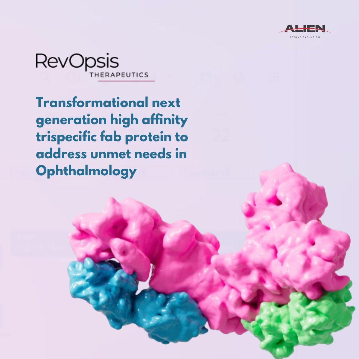 #RevOpsisTherapeutics secures $1.87M NIH Phase II grant to advance RO-104, a groundbreaking trispecific surrobody for AMD. This innovation targets VEGF-A, VEGF-C, &amp; Ang-2, reducing treatment burdens &amp; enhancing outcomes. Learn more: alientt.com/clients/revops…… #RevOpsis #SBIR