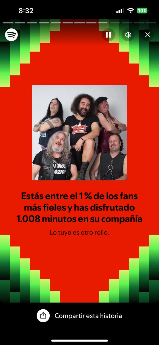 Como cada año son mis <a href="/Mojinosescozios/">Mojinos Escozios</a> los más escuchados he aquí mi Wrapped de este año <a href="/MiguelelSevilla/">Miguel el Sevilla</a> <a href="/MojinoVidal/">Vidal Barja</a> 

Que grandes sois 👅👅👅👅
#sevillacapulloqueremosunhijotuyo 

<a href="/blind_guardian/">Blind Guardian</a> 
<a href="/IronMaiden/">Iron Maiden</a> 
<a href="/MelendiOficial/">Melendi Oficial</a> 
<a href="/serjtankian/">Serj Tankian-#SanctionAzerbaijan</a>