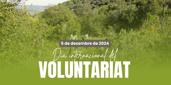 👐GRÀCIES  les més de 16.000 persones que s'impliquen anualment a través del #VoluntariatAmbiental

Avui celebrem el #DiaInternacionaldelVoluntariat🎊

Els voluntaris i les voluntàries són el cor que batega de les entitats ambientals💚

voluntariatambiental.cat/dijous-5-de-de…
