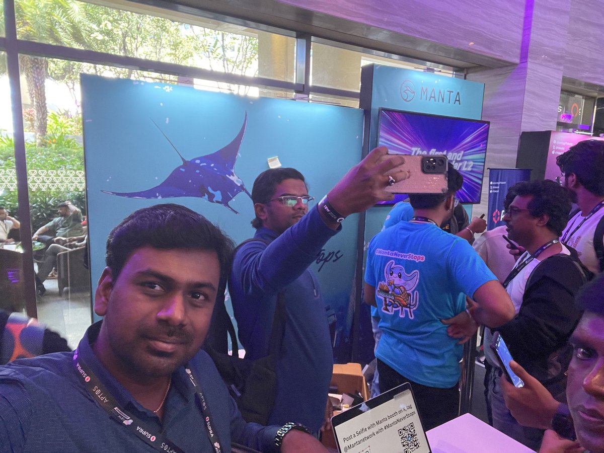 britto24201616's tweet photo. At Manta event ibw2024 ⁦⁦@MantaNetwork⁩ #mantaneverstops https://t.co/ZKHKRw3K2p
