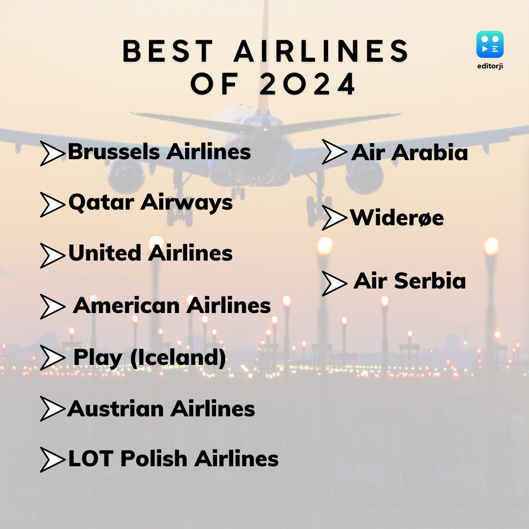editorji's tweet photo. India’s largest airline, IndiGo, has been listed among the world’s worst #airlines in the 2024 rankings released by #AirHelp, a European agency specializing in air passenger claims and compensation. #IndiGo was ranked 103rd out of 109 airlines worldwide, with a score of 4.80. https://t.co/m9i2F7oRrX