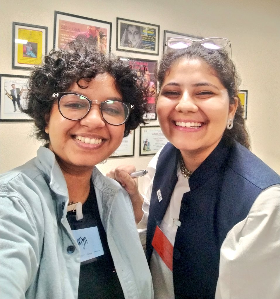 From travelling to <a href="/IndSciFest/">India Science Festival</a> together representing #IIT Gandhinagar in 2023 to organising the festival and <a href="/SciJournIndia/">SciJournIndia</a>. Both <a href="/NehaaaKum/">Neha Kumari (she/her)</a> and I seem to have come a long way! it's a pleasure to be part of this wonderful community ✨🙏😇 #scicomm