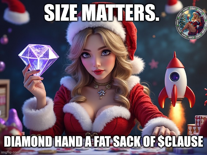 ShillyWonkaBSC's tweet photo. @cryptojack I'm all in on @CLAUSE_COIN Mrs. Clause.
The lore is wild. Community has big plans! #DEVGOTRUGGED
5aLSLDf2hGaXDm71vCfVhgyUWiUsWCoR7EVQpayCpump
https://t.co/NkLYLB5tFf https://t.co/O0XnkV5hfm