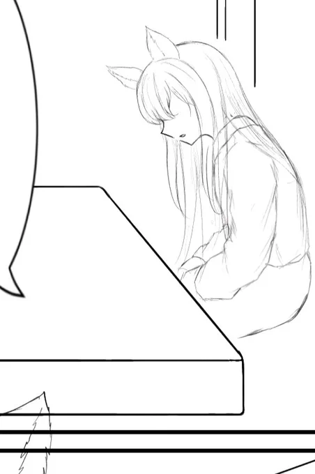 漫画も描いてるよ～。
背景頑張っているので完成したら投稿します。
もう少々お待ちくださいませ。 
