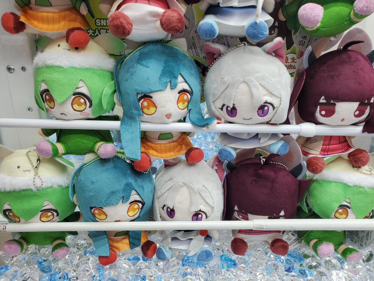 🌟新景品情報🌟 東北ずん子・ずんだもんプロジェクト ぬいぐるみ
