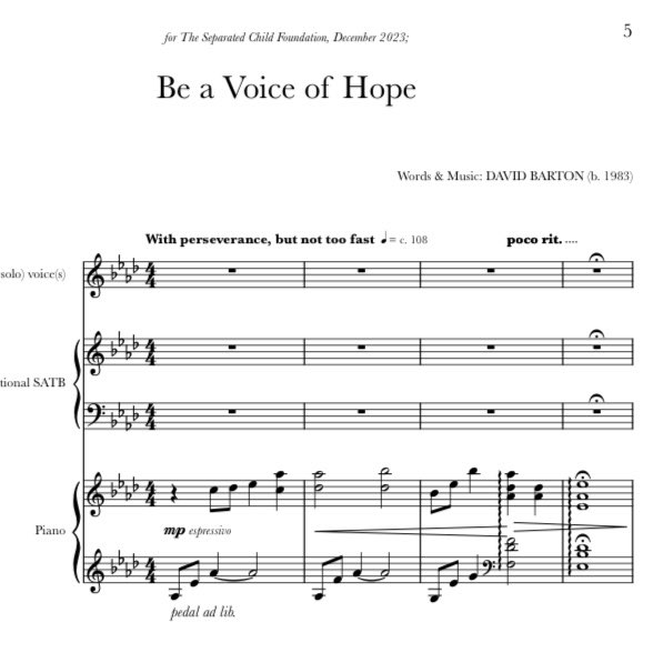 Separated Child 🧡 (@separated_child) on Twitter photo Day 5 of our countdown to Christmas as we reflect on our top 24 of 2024!
We're so grateful <a href="/davidbartonmus/">Dr David Barton</a> for raising £1k in support of our work with a new song performed by <a href="/TheLondonChorus/">The London Chorus</a> last December - justgiving.com/page/be-a-voic…
Happy birthday, David, and thanks again! 🧡 Day 5 of our countdown to Christmas as we reflect on our top 24 of 2024!
We're so grateful <a href="/davidbartonmus/">Dr David Barton</a> for raising £1k in support of our work with a new song performed by <a href="/TheLondonChorus/">The London Chorus</a> last December - justgiving.com/page/be-a-voic…
Happy birthday, David, and thanks again! 🧡