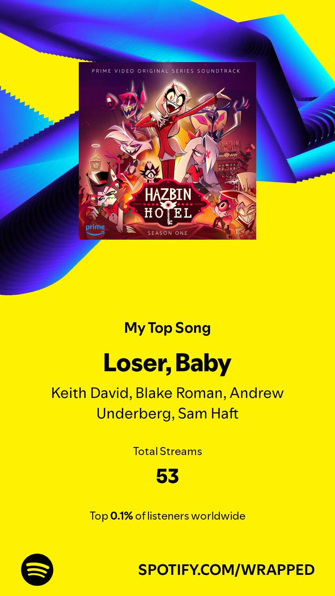 classified499's tweet photo. Damn
#SpotifyWrapped 
@VivziePop https://t.co/fLlnO06vVy