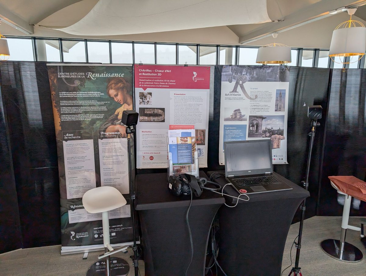 CESR_Tours's tweet photo. Le @CESR_Tours était présent à la 3e Journée Régionale d’Innovation Touristique au Lab’O à Orléans: Regards croisés chercheurs/gestionnaires patrimoniaux, culturels et  touristiques pour faire découvrir au public les projets RevisMartin, ParTouRs et Arviva
https://t.co/toYA2saaxf https://t.co/Yus1IqsqwW