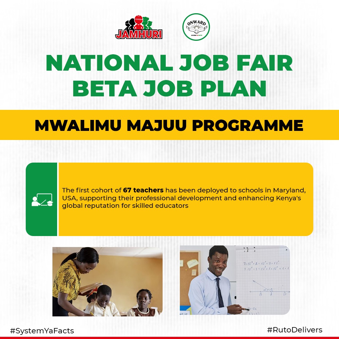 stubbornbantu's tweet photo. Kazi kwa Ground: Creating 1.2M jobs annually in agriculture, construction, and manufacturing. Transforming Kenya from the grassroots! #BETAPlan #JobCreation
#NationalJobFair
BETA Jobs https://t.co/WwOiOxfnih