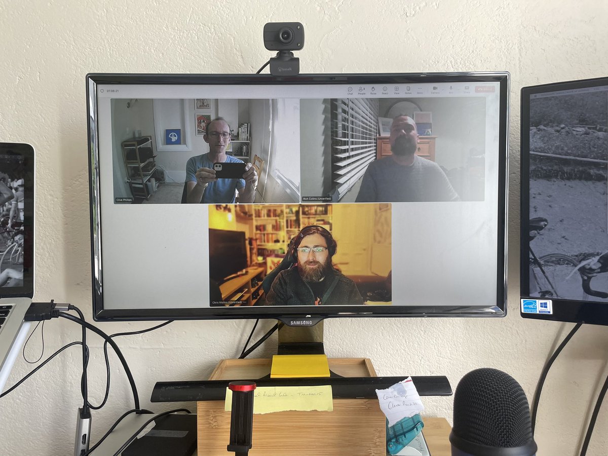 makemostnow's tweet photo. Connecting with Rich and Chris from @gaincharity this morning😀 

Great to discuss collaborating during MMN Awareness Month next Feb and later at the National Cycling Show and the #TourDeMMN supported by @argenxglobal . 

Watch this space!
 
#multifocalmotorneuropathy https://t.co/nhNvUzYTwq