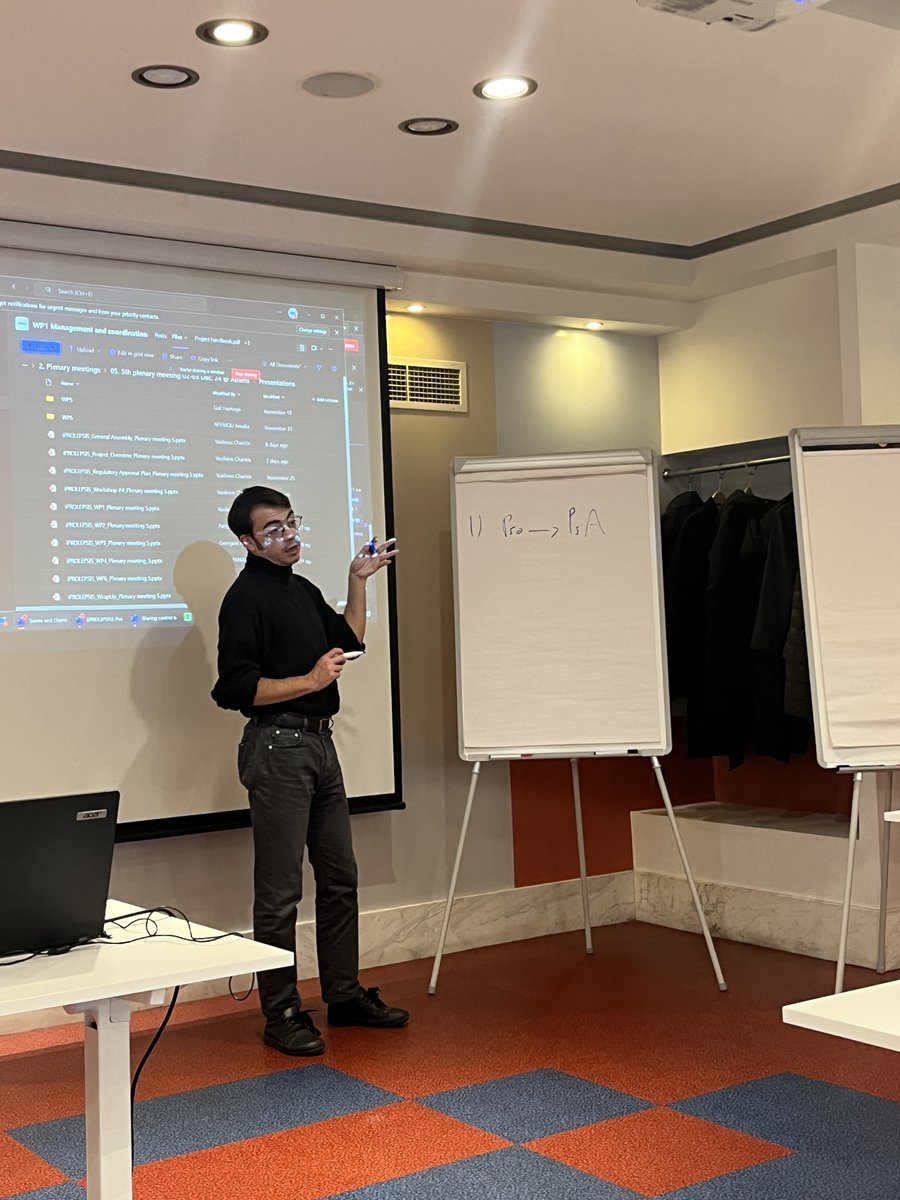 iPROLEPSIS (@iprolepsis) on Twitter photo At the <a href="/iprolepsis/">iPROLEPSIS</a> 5th Plenary, Nikos Melanitis from AINIGMA Technologies led a workshop on predictive models for PsA flares using data & smart tools.
#psoriaticarthritis #healthtech #ArtificialIntelligence At the <a href="/iprolepsis/">iPROLEPSIS</a> 5th Plenary, Nikos Melanitis from AINIGMA Technologies led a workshop on predictive models for PsA flares using data & smart tools.
#psoriaticarthritis #healthtech #ArtificialIntelligence