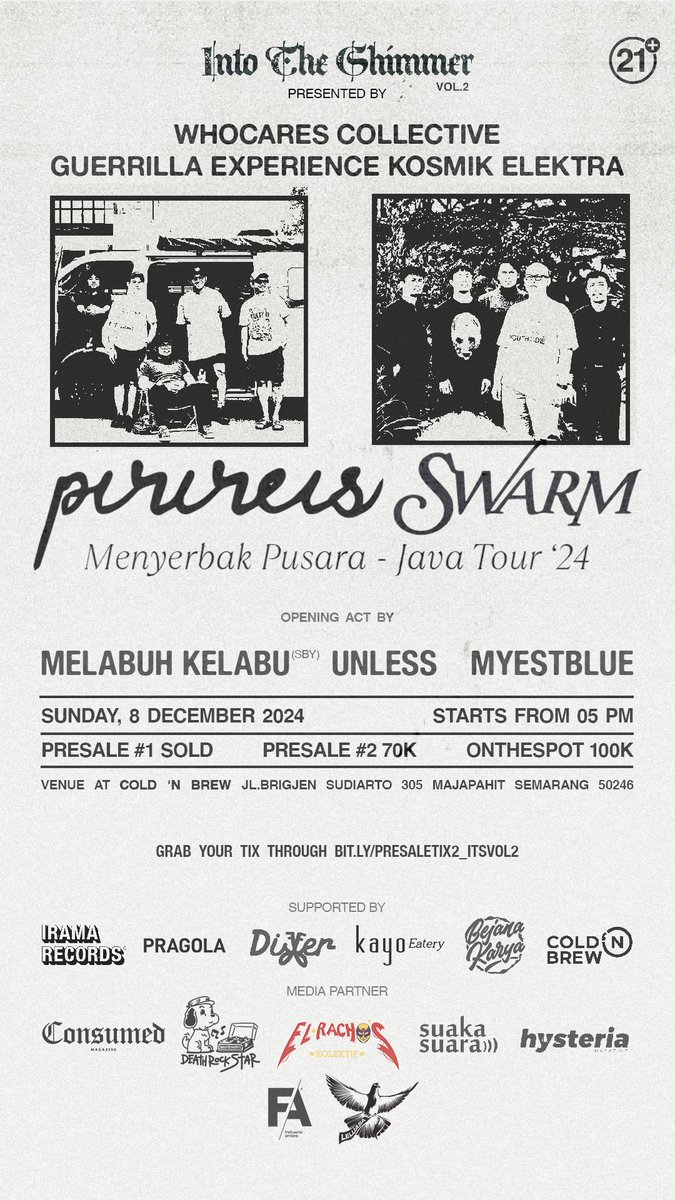 Semarang Chapter ⚓️
tix :
bit.ly/PRESALETIX2_IT…