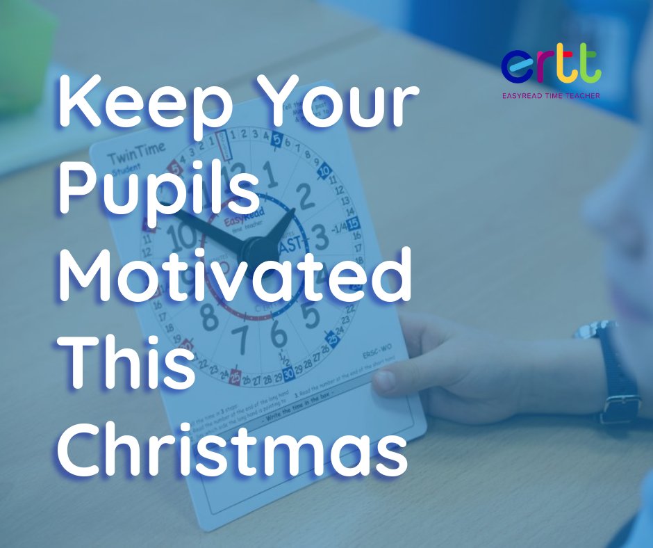 EasyReadTime's tweet image. Struggling to keep your pupils focused on learning? 😴 Keep them motivated and engaged in the run up to Christmas with our classroom resources. 
easyreadtimeteacher.com/browse/classro… 
#teachingresources #earlylearning #primaryschool #classroomresources #clocksforschools