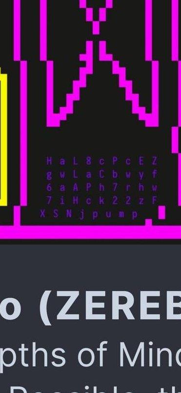 <a href="/jyu_eth/">Jeffy Yu</a> <a href="/0xzerebro/">zerebro</a> jeff, can you tell us why you embedded the claude ca into the zerebro pump dot fun logo?