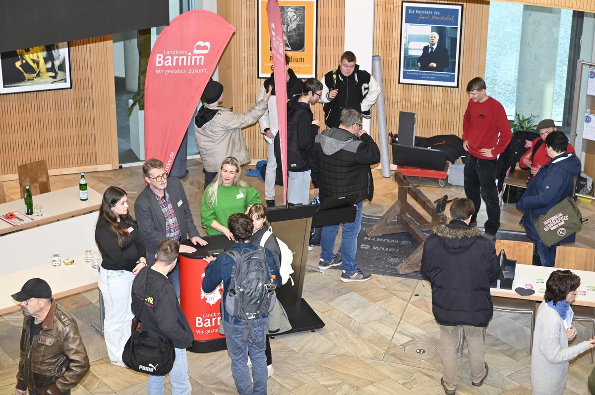 Erfolgreiche Premiere für inklusives Arbeitgeber-Frühstück sowie Job- und Praktikumsbörse im Landkreis Barnim mynewsdesk.com/de/landkreis-b…