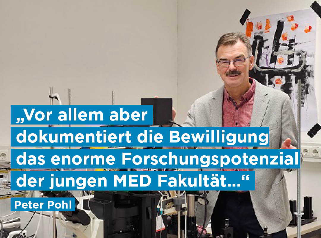 💡 FWF fördert Doktoratsprogramm „Molekularer Transport und Molekülerkennung“ (Koordination: Peter Pohl). Es soll planmäßig im Lauf des SS 2025 starten. 2,49 Millionen Euro erhält das Programm, bei dem JKU und Kepler Uniklinikum gemeinsam forschen. 🔬 go.jku.at/n24x1