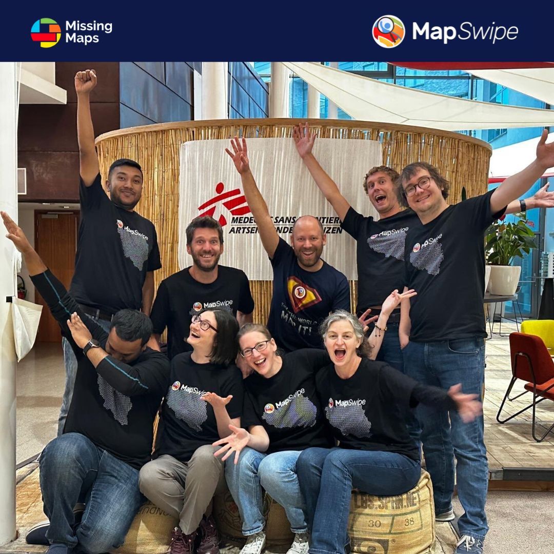 Check out some pictures from the second #MapSwipe meet-up in Brussels!
A road map considering technical and general aspects was drafted for MapSwipe, so there's much to look forward to. ☀️