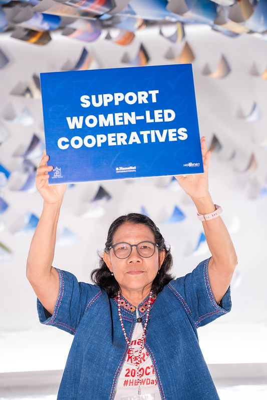 HomeNetInt's tweet photo. Last week, Poonsap Tulaphan, representing HomeNet Thailand and HomeNet International, made a powerful case for the role of cooperatives in addressing economic challenges faced by informal workers during the Global #Coop Conference in Delhi. https://t.co/hccGYdQzos