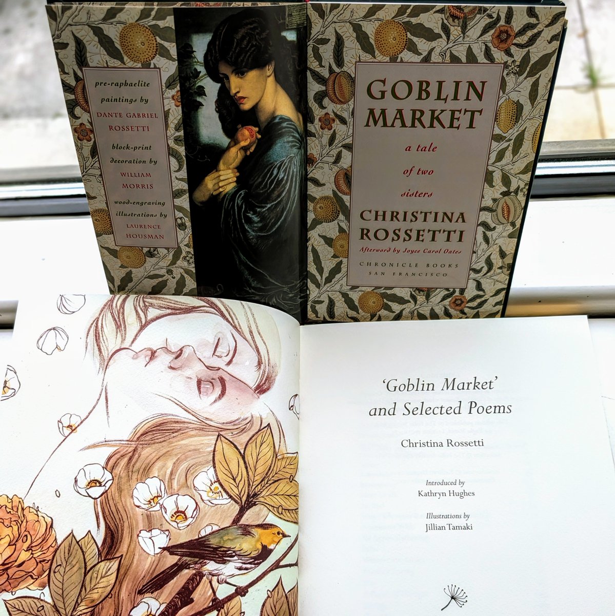 Today is the birthday of #ChristinaRossetti, #JoanDidion &amp; #HanifKureishi!

Isn't it striking that both Didion &amp; Kureishi have a book called the black / white album, respectively?
If you prefer more colourful reads, here are our illustrated editions of Rossetti‘s "Goblin Market"