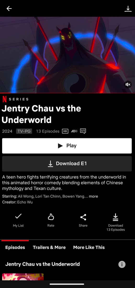 ITS OUT!!!!!! JENTRY CHAU VS THE UNDERWORLD AVAILABLE NOW ON NETFLIX¡!!