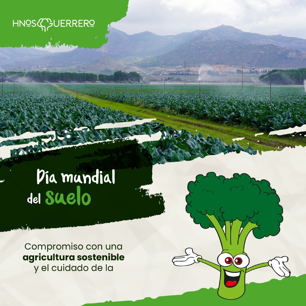 HnosGuerrero's tweet photo. ✳️ En el #diamudnialdelsuelo queremos lanzar un mensaje de compromiso con nuestra tierra. En Hermanos Guerrero apostamos por un modelo de agricultura sostenible, respetando el medio ambiente y la tierra que nos rodea.  

#HnosGuerrero #HermanosGuerrero https://t.co/5HA9VaYJ3r