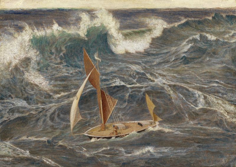 Maxwell Ashby Armfield, The Storm.  #ocean #seascape #art