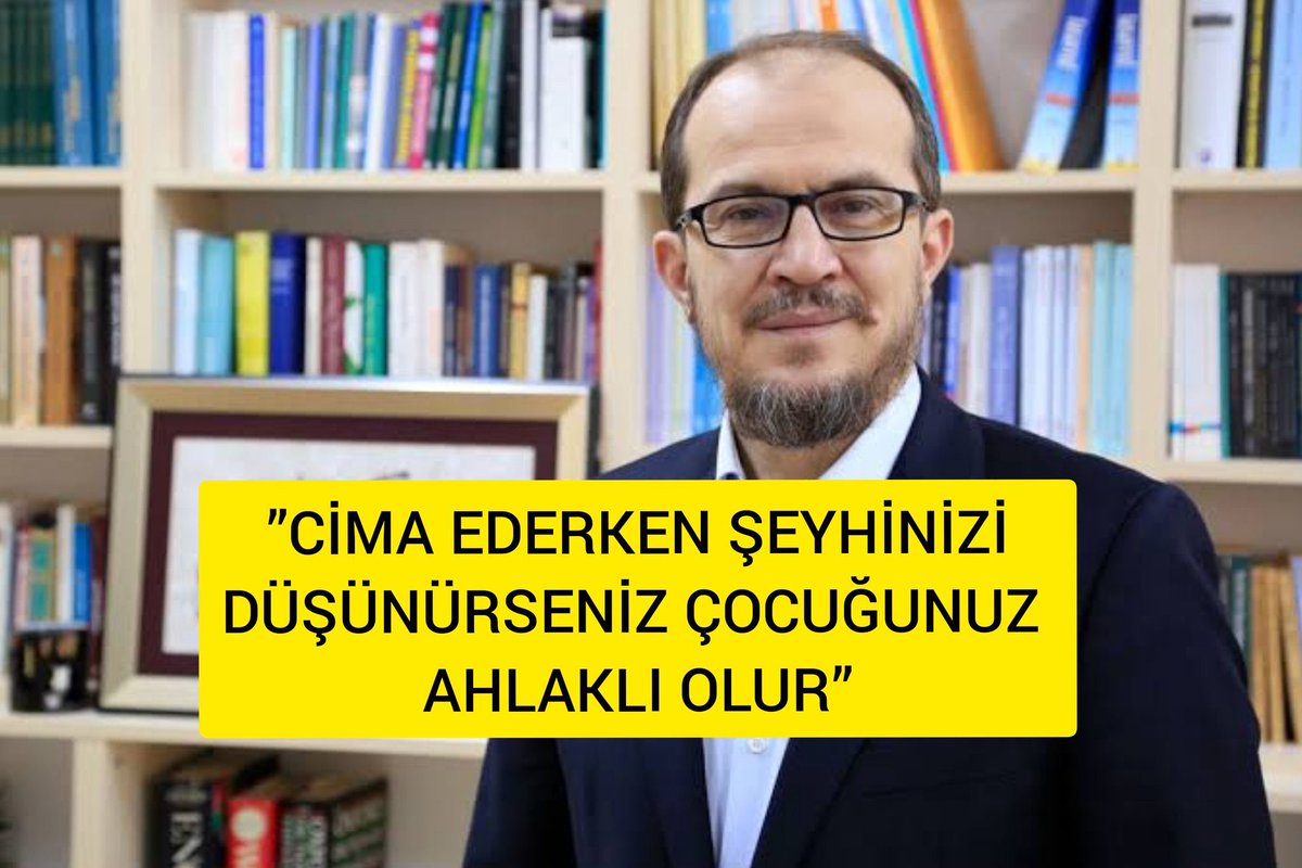 “Cinsel ilişki sırasında şeyhinizi düşünürseniz çocuğunuz ahlaklı olur.”

SDÜ İlahiyat Fakültesi Dekanı Prof. Dr. Rıfat Okutan