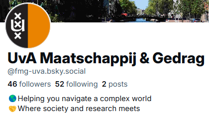 FMG_UvA's tweet image. From now on, we are also active on this platform!👇

Follow us and don&apos;t miss our stories on all the exciting research happening at FMG.