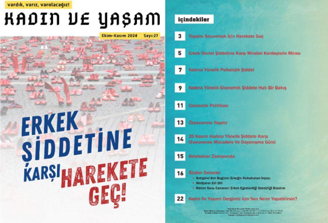 Erkek Şiddetine Karşı Harekete Geç! 

Dergimizi okumak ve katkı sunmak için DM'den bize ulaşabilirsin.