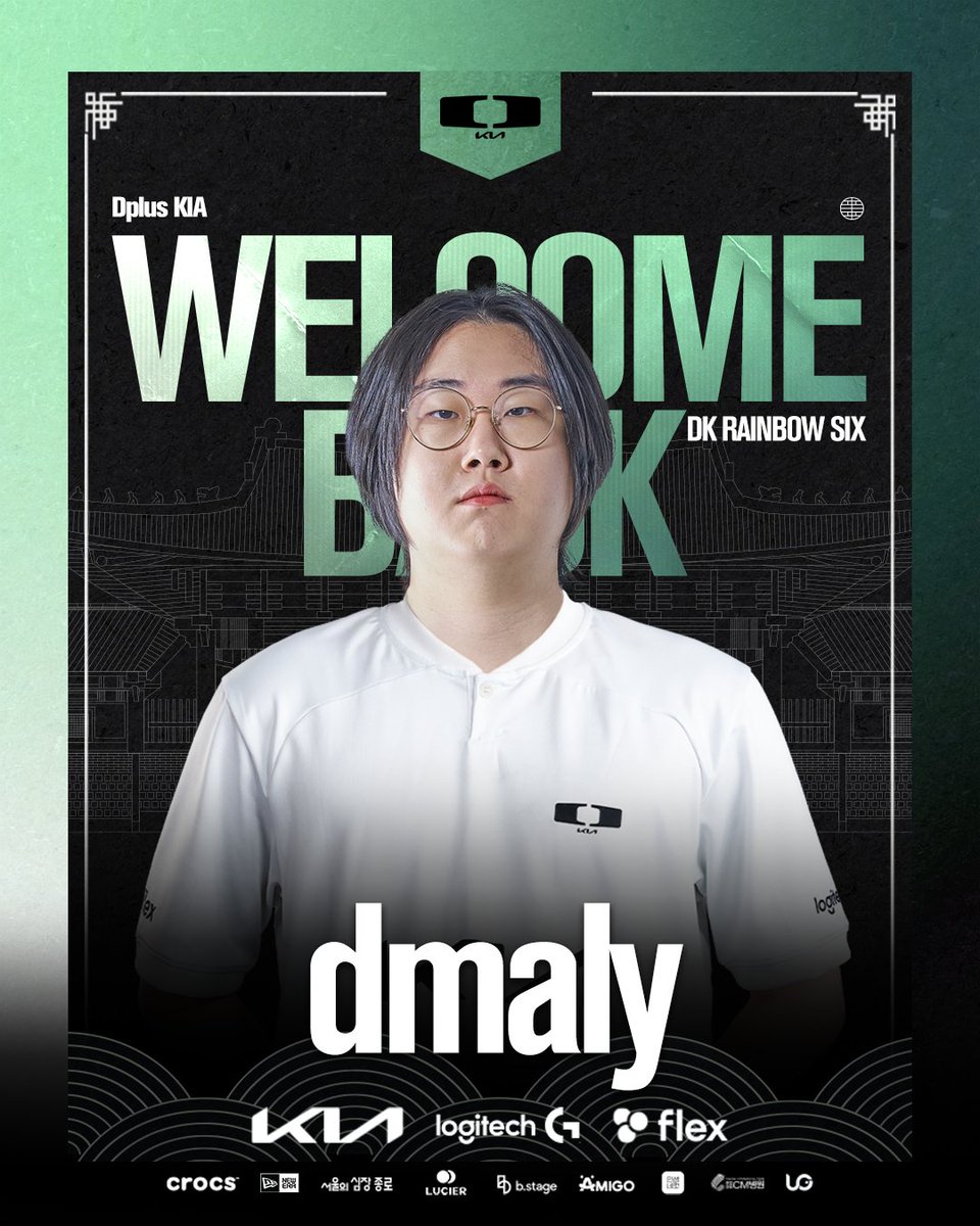 [#BLASTR6 Announcement: Welcome Back]
 
Dplus KIA R6 팀으로 다시 돌아온 'dmaly' 장현준 선수를 소개합니다.
국제 대회를 앞두고 있는 만큼, 집중하여 기록을 써 내려갈 수 있도록 최선을 다하겠습니다.
 
We are pleased to introduce 'dmaly' (Jang Hyun-jun), who is returning to the Dplus