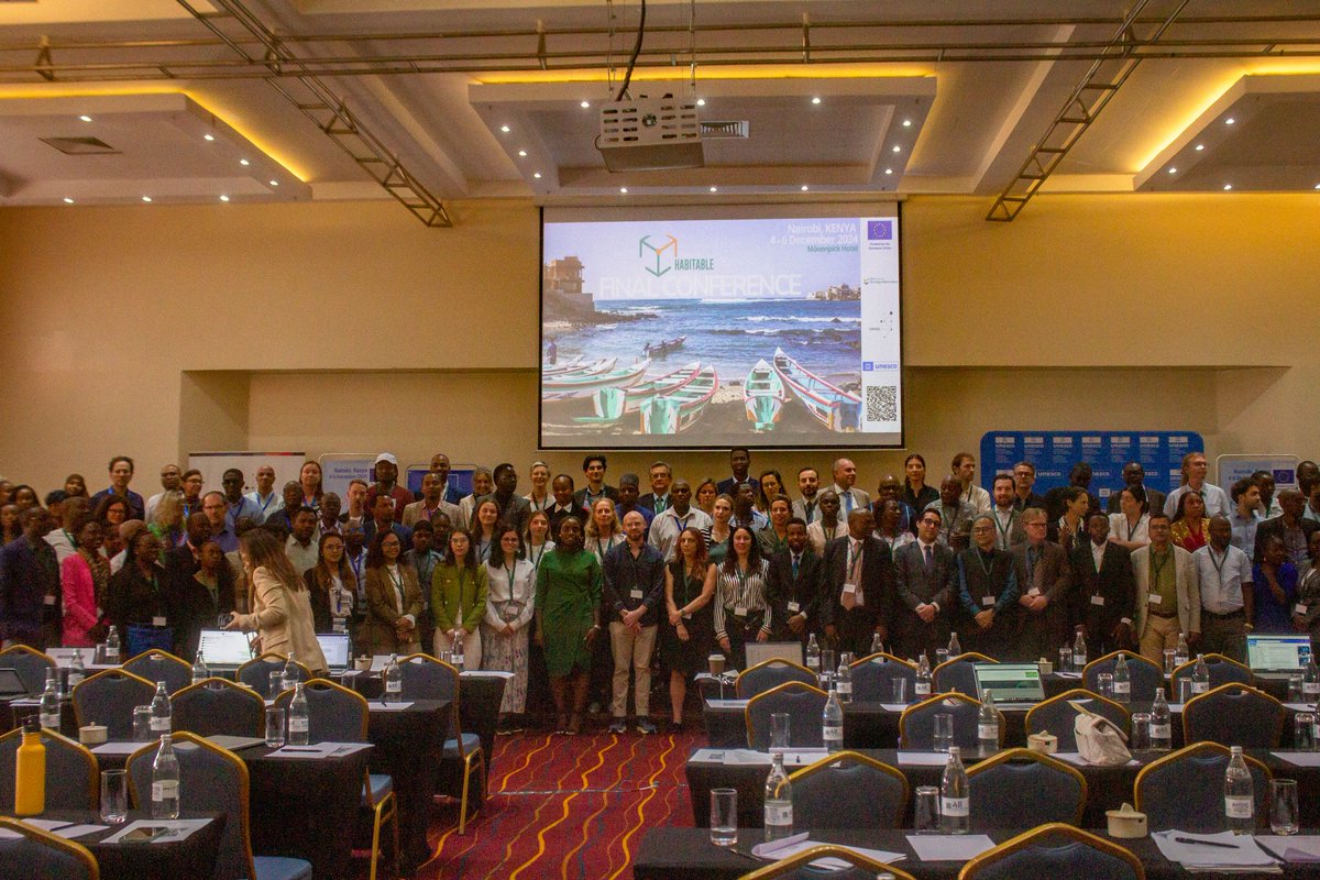 UnescoYouthKe's tweet photo. We are glad to be participating at the Habitable Project Final Conference taking place in Nairobi, Kenya, from December 4th to 6th. The event is ongoing, and we’re excited to engage in meaningful discussions and initiatives for a sustainable future. #UNESCOYouth #HabitableProject https://t.co/vhS5BrBEPQ