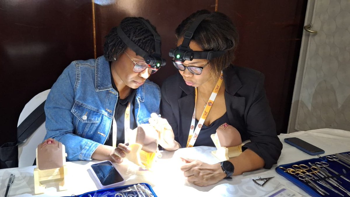 SmileTrainAfric's tweet photo. Smile Train's #Simulare workshop at the @cosecsa  Conference was a success! 🎉Participants trained to:
✅Access high-quality surgical education
✅Ensure ongoing learning
✅Optimize cleft treatment outcomes
✅Improve patient safety and effectiveness
#cleft #surgery https://t.co/SLpb9I9eFk